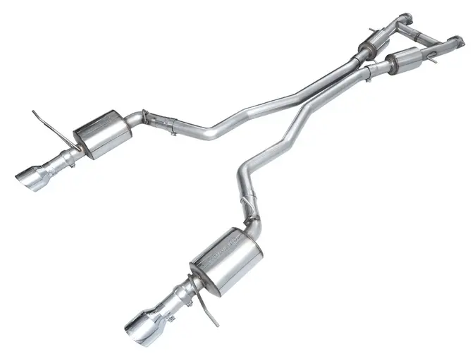 Awe Touring Cat-Back Exhaust, Silver Tips 2011-2023 Durango 5.7L 1
