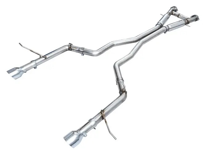 Awe Track Cat-Back Exhaust, Chrome Tips 2018-2023 Durango 6.4L/6.2L 1