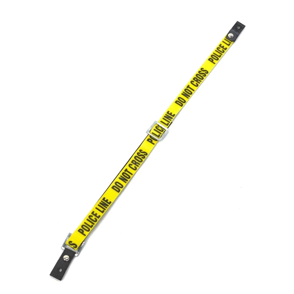 Axe Heaven Police Line Yellow Black Miniature Guitar Strap **Strap Only** 1