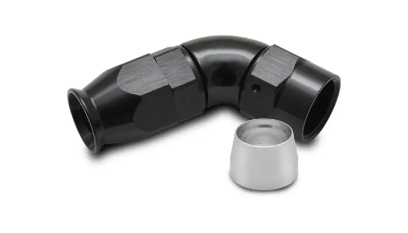 Vibrant -8An 60° Ptfe Hose End Fitting – Stainless Steel Compression Style 1