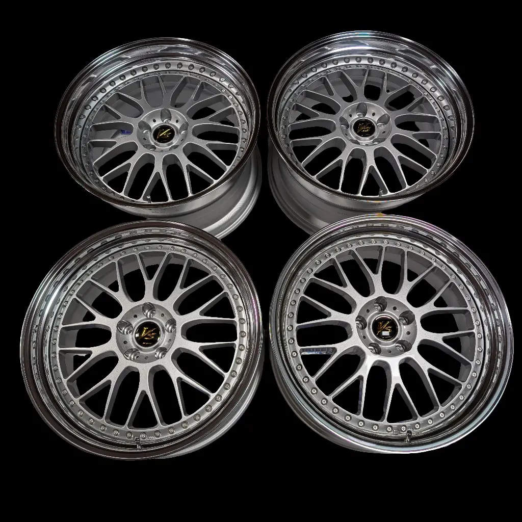 20-Inch Work Vs XX Step Forged Alloy Wheels with 5x114.3 Bolt Pattern