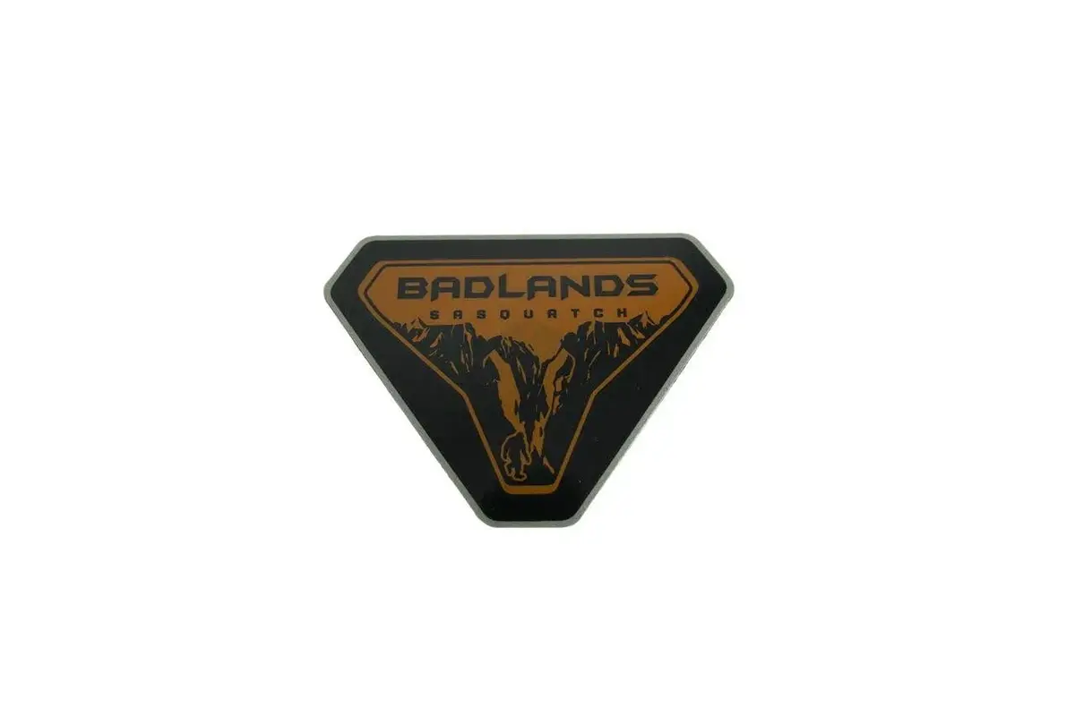 Badlands Fender Badge Overlays - 2021+ Bronco 2