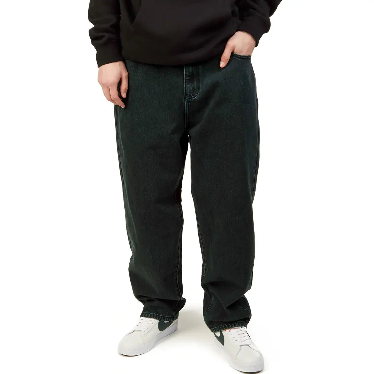 Ccs Baggy Taper Denim Jeans - Rl Acid Green 1