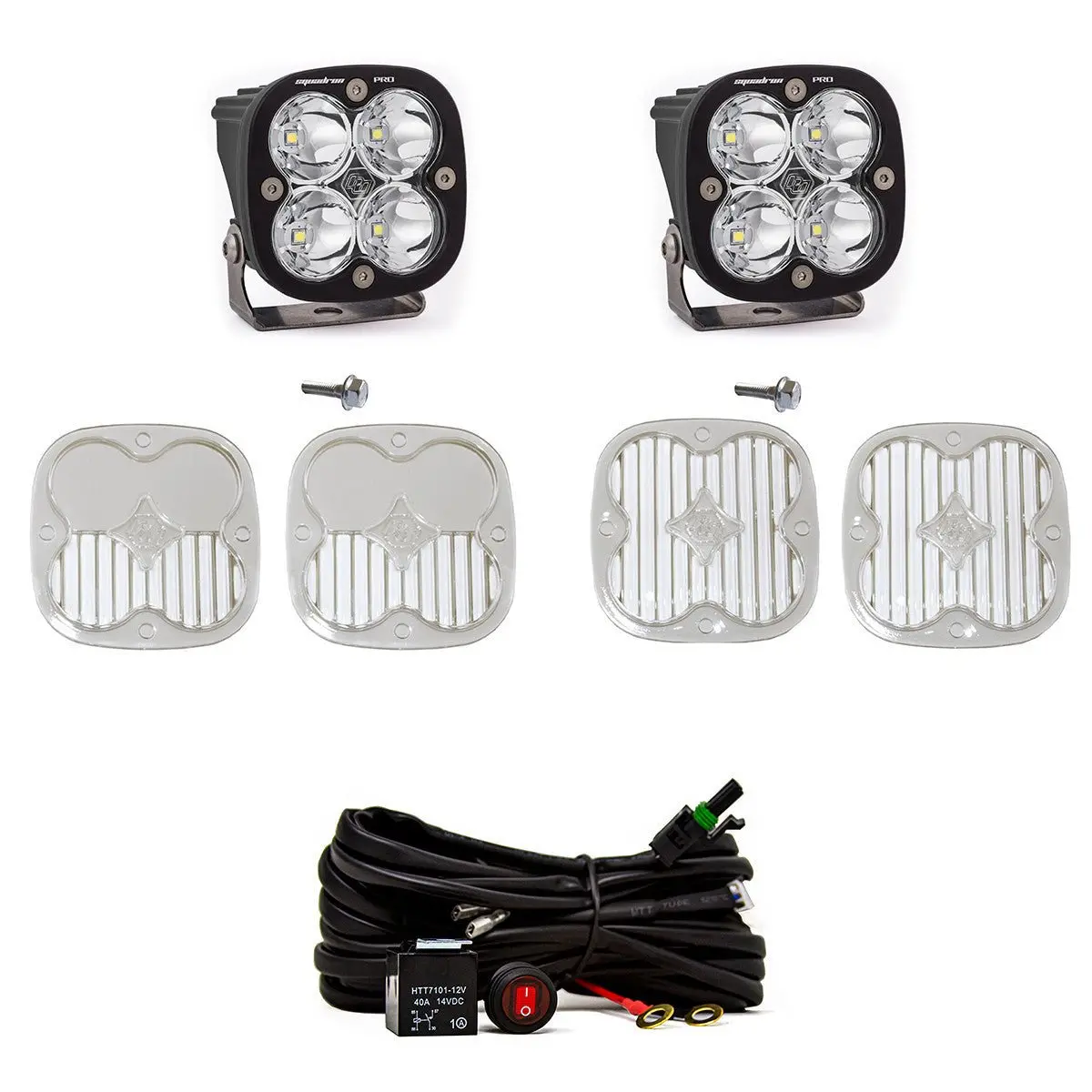 Baja Designs Squadron Pro A-Pillar Light Kit 2021-2025 Bronco 1