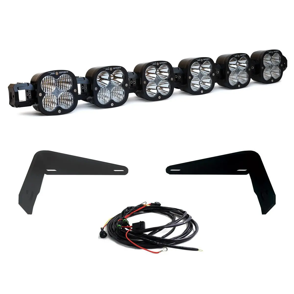 Baja Designs Xl Linkable Bumper Light Kit W/ Oe Steel Bumper 2021-2025 Bronco 1