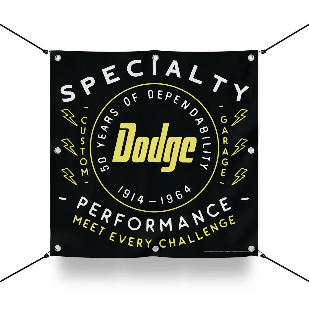 Banner - Dodge Blots - 50 Years 1