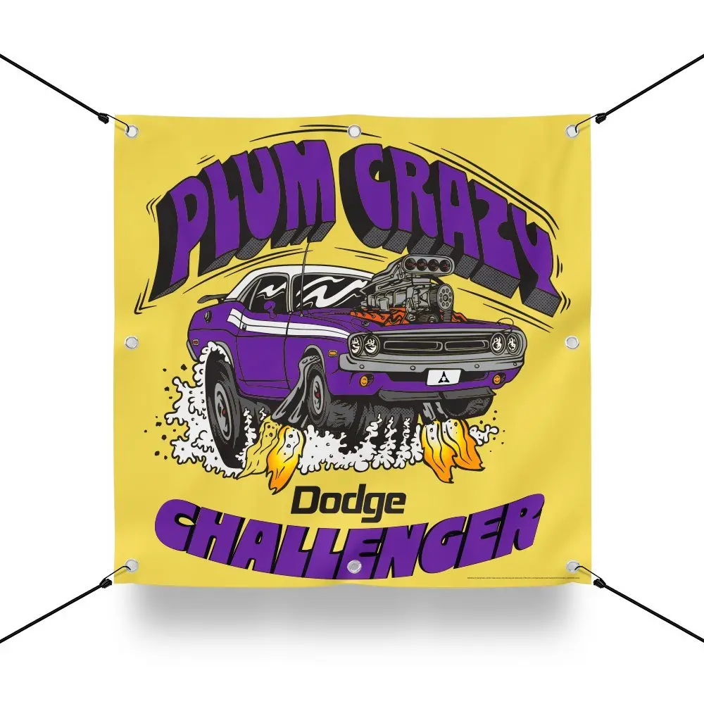 Banner - Dodge Challenger - Plum Crazy 1