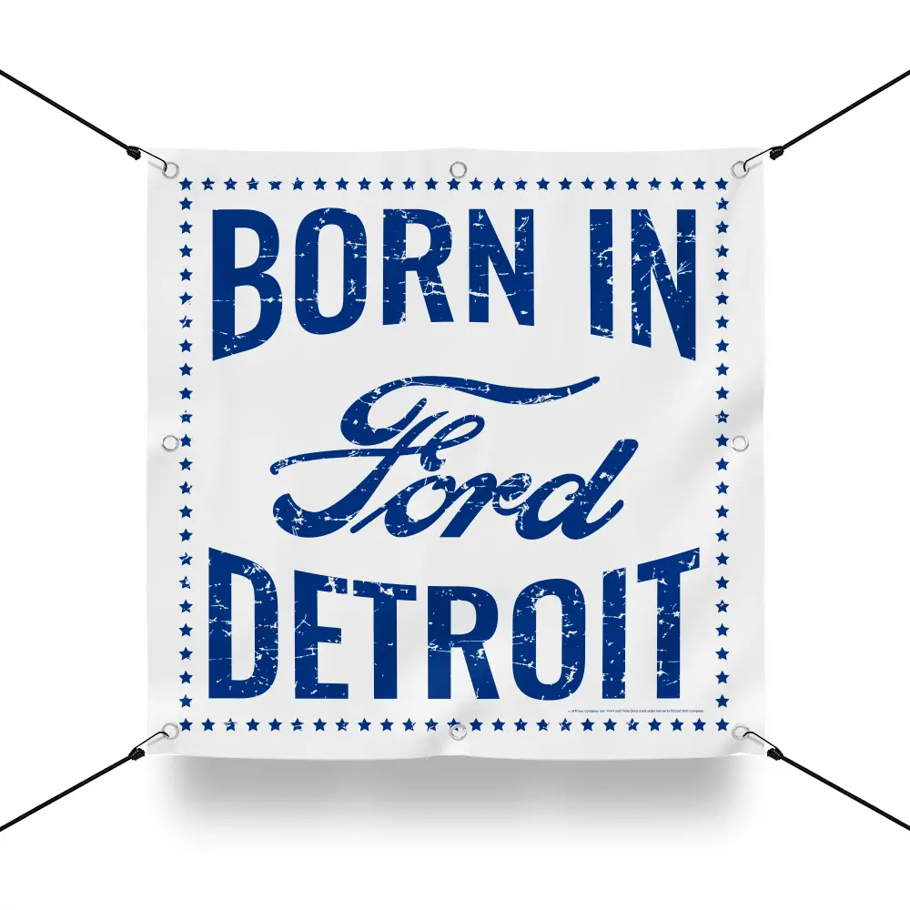 Banner - Ford Built In Detroit 1
