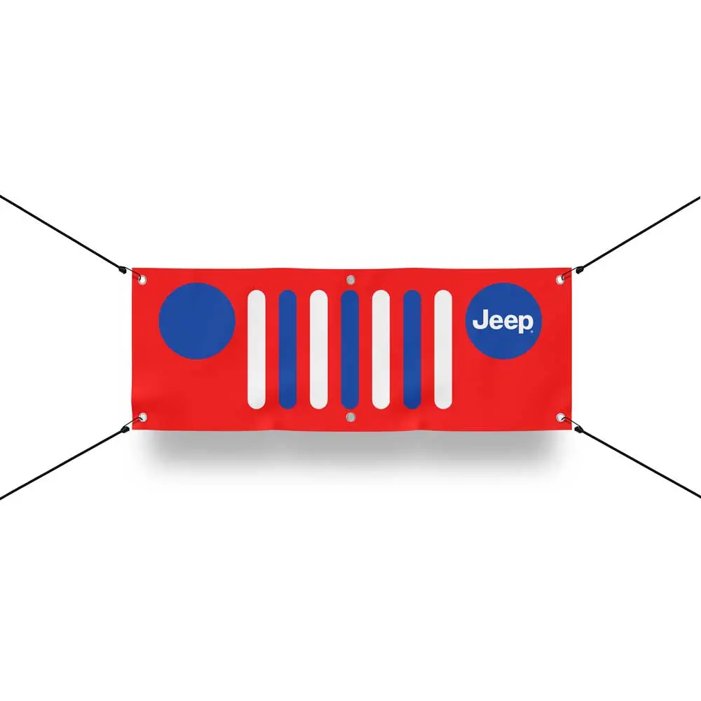 Banner - Jeep® Grille Rwb 1