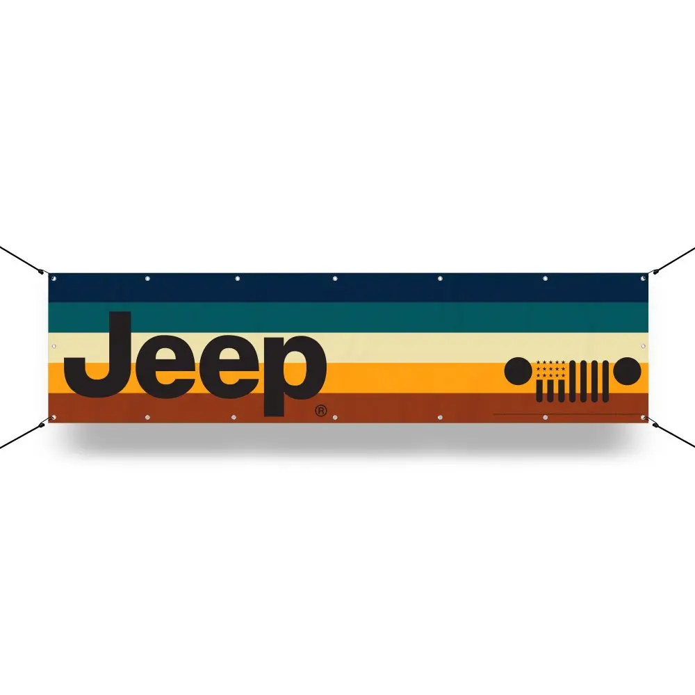 Banner - Jeep® Vintage Stripes 1