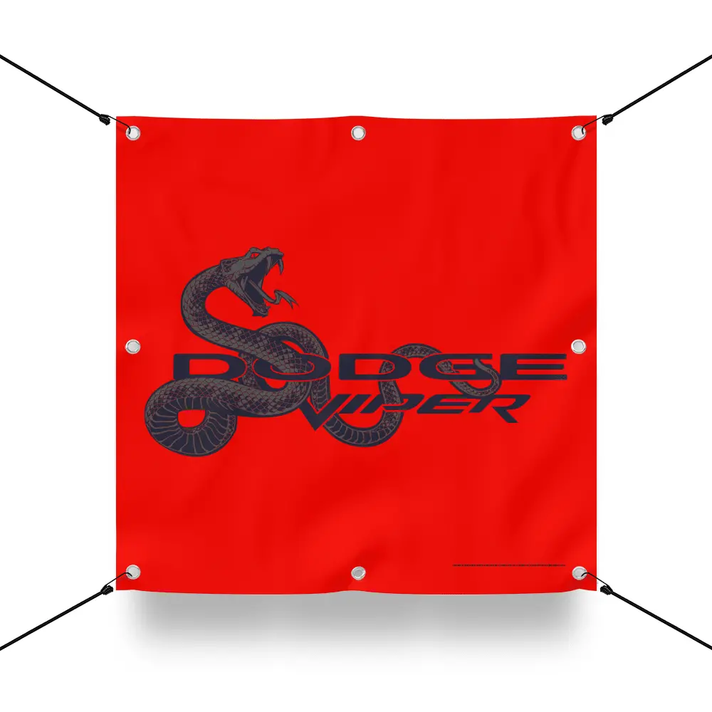 Banner - Viper Snake - Square 1