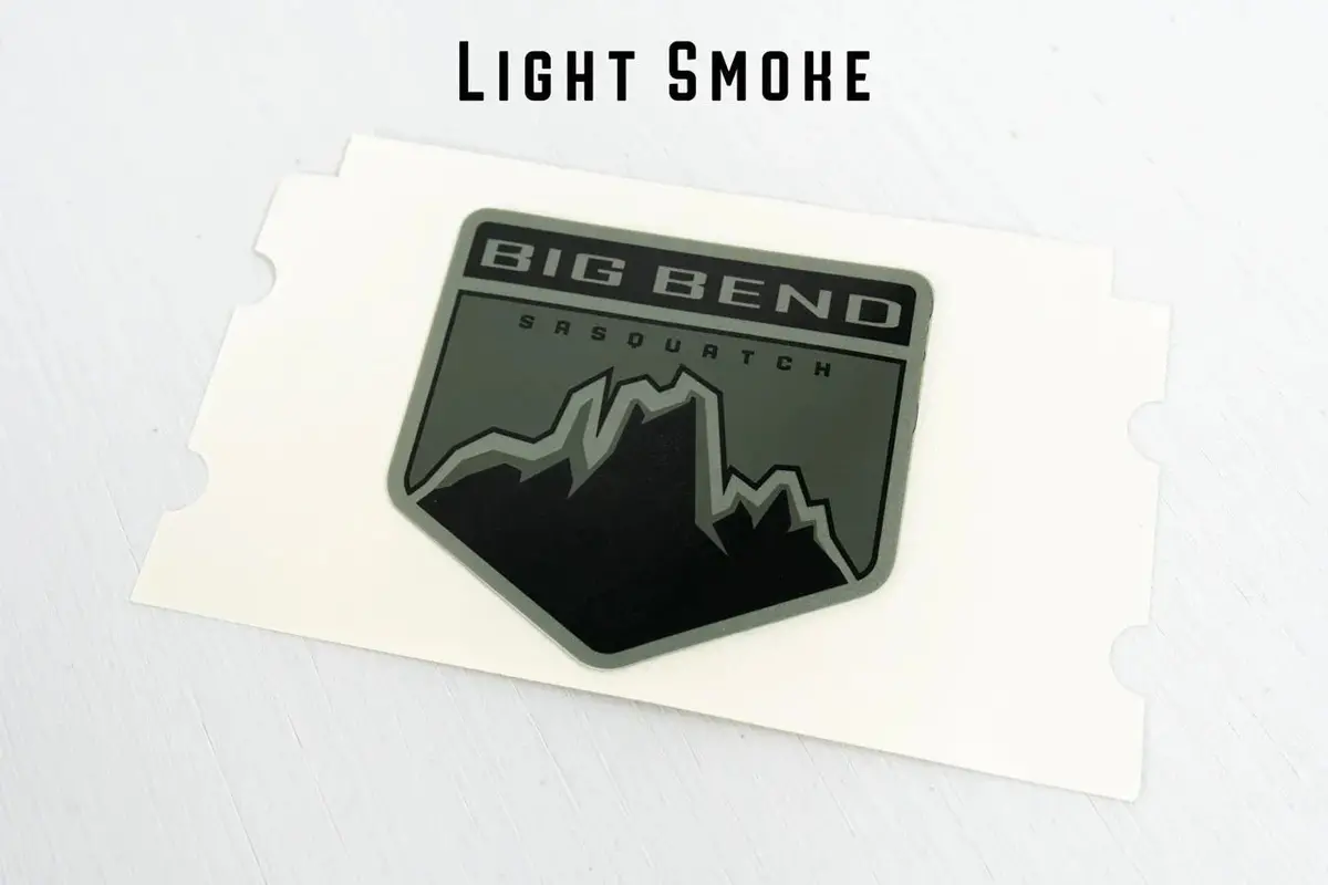 Big Bend Fender Badge Overlays - 2021+ Bronco 1