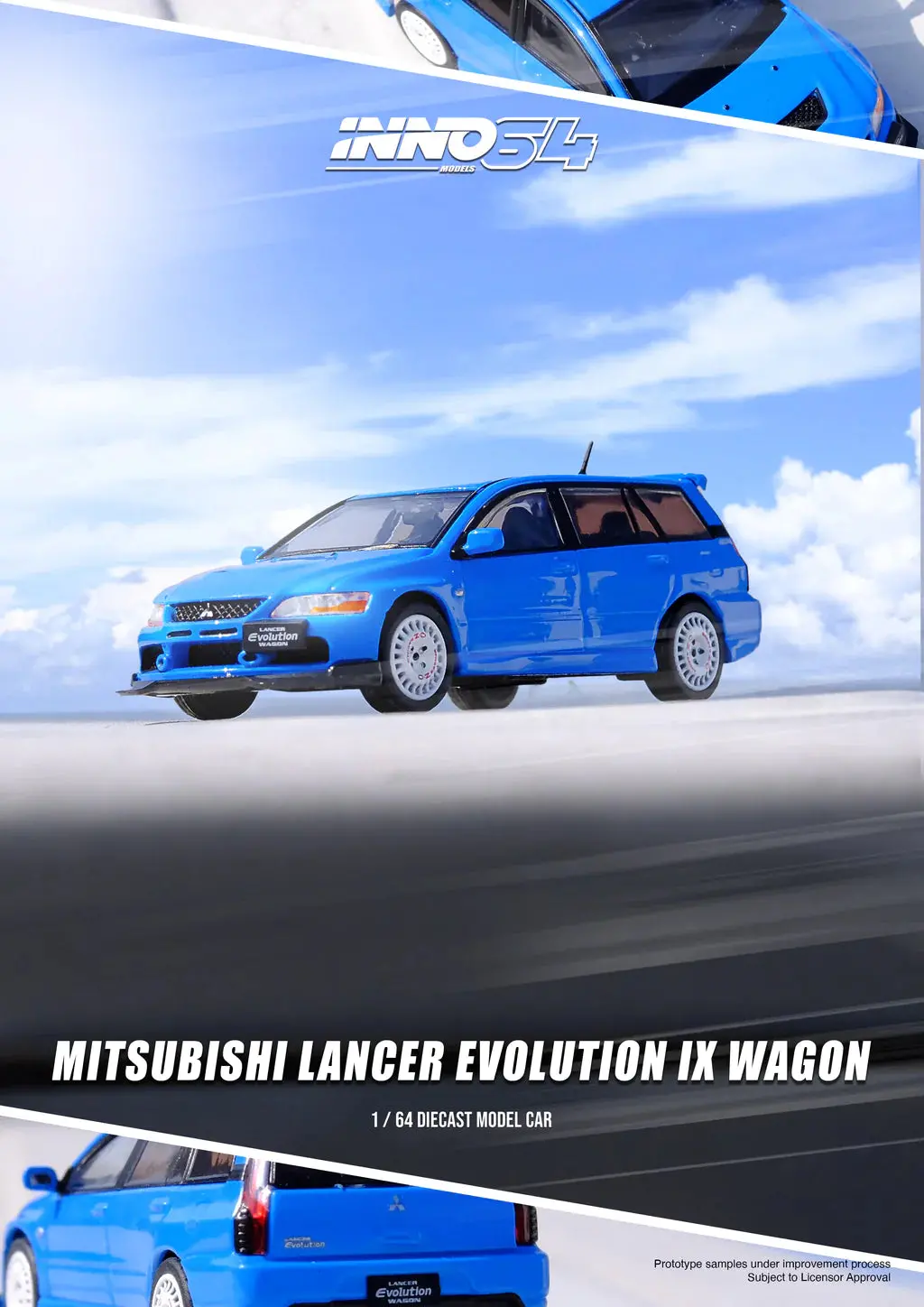Inno64 1/64 Mitsubishi Lancer Evolution Ix Wagon 1