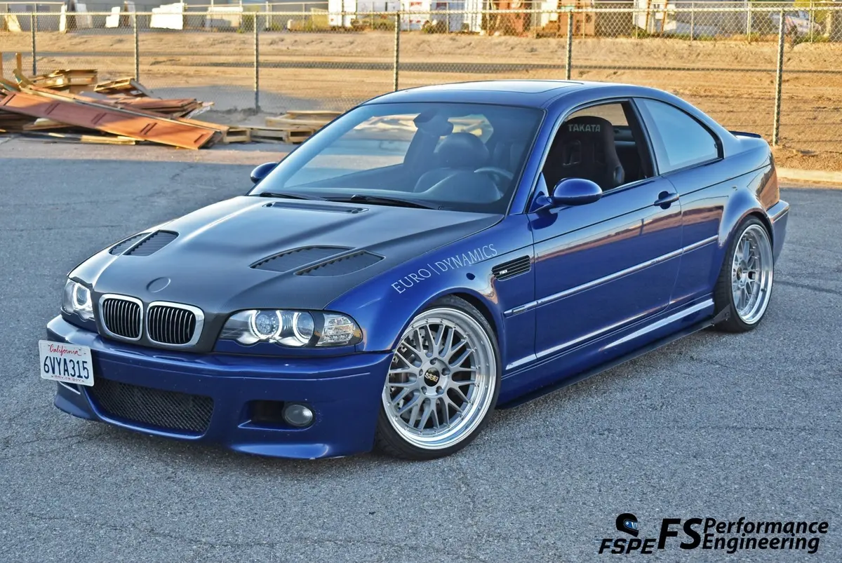 Bmw E46 M3 (2000-2006) Side Skirt Extensions V1 1