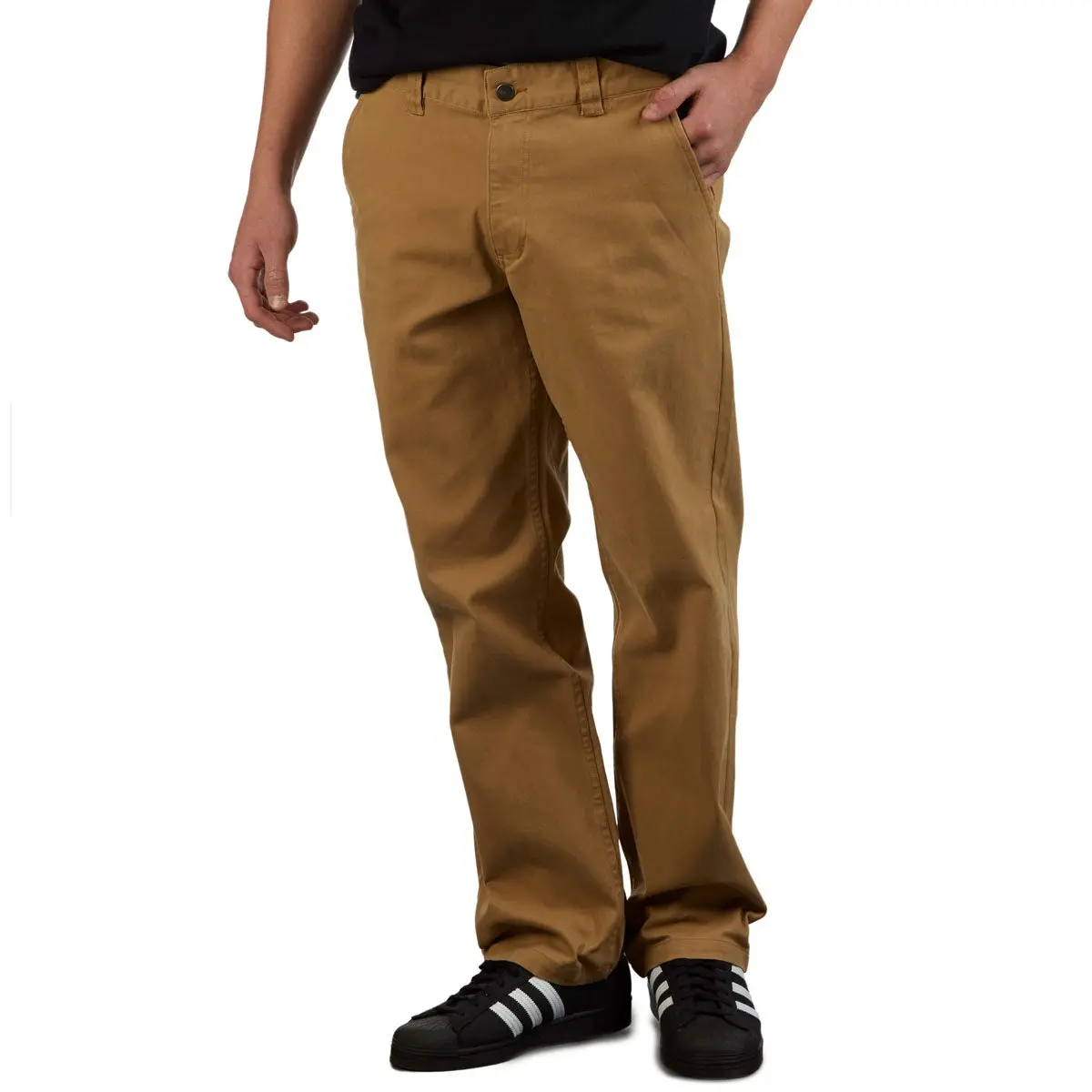 Ccs Relaxed Stretch Chino Pants - Khaki 1