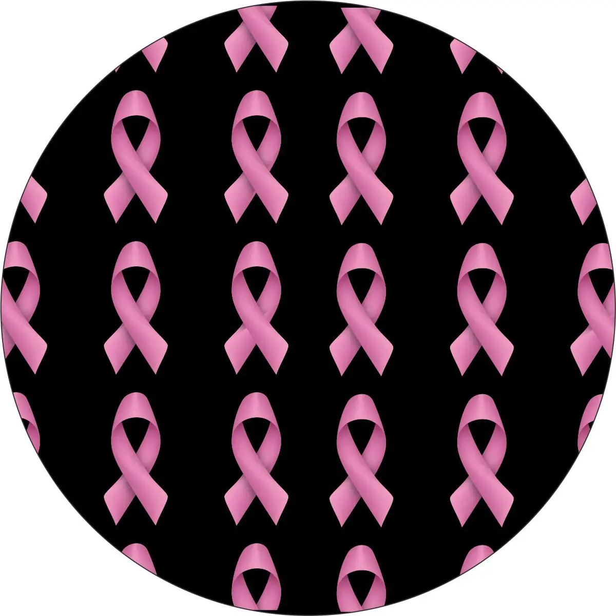 Breast Cancer Awareness Ribbons Spare Tire Cover For Jeep, Rv, Camper, And More 1