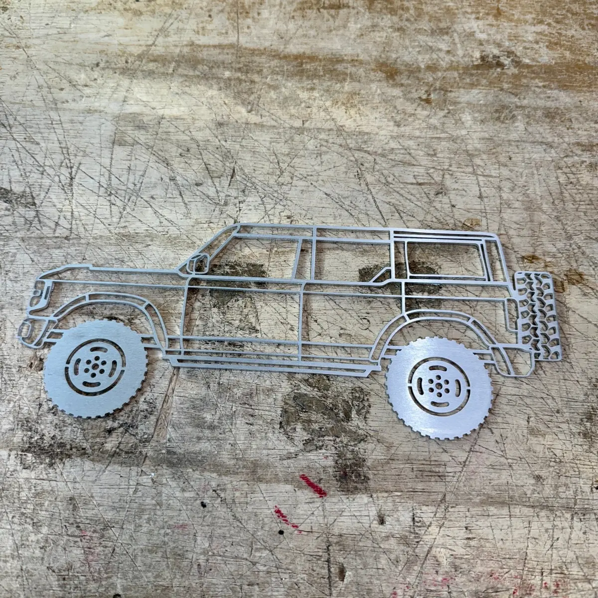 Bronco Aluminum Cut Out - Small 1