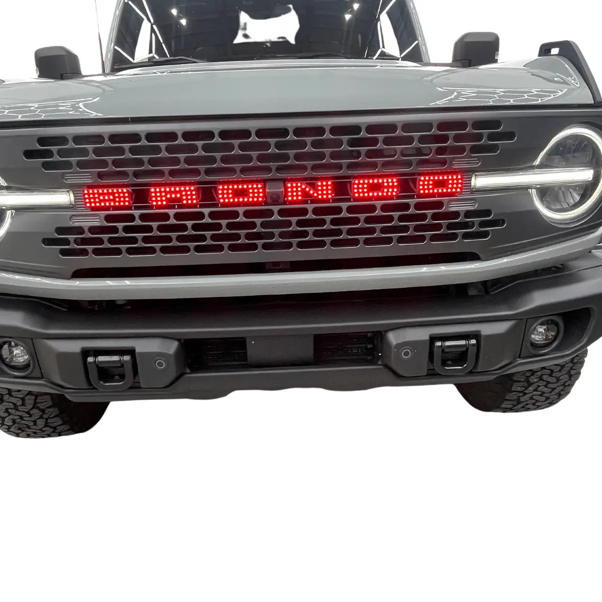 Bronco Led Emblem Letters (Multicolor Flow) 1