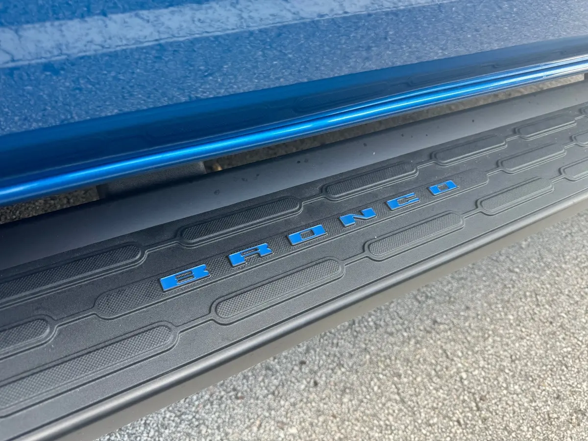 Bronco Running Board Letter Inserts/Overlays Fits 2021-2026 Ford Bronco 37