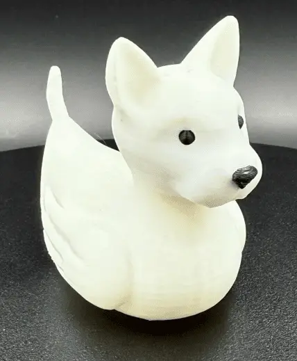 Bull Terrier Dog Duck 1