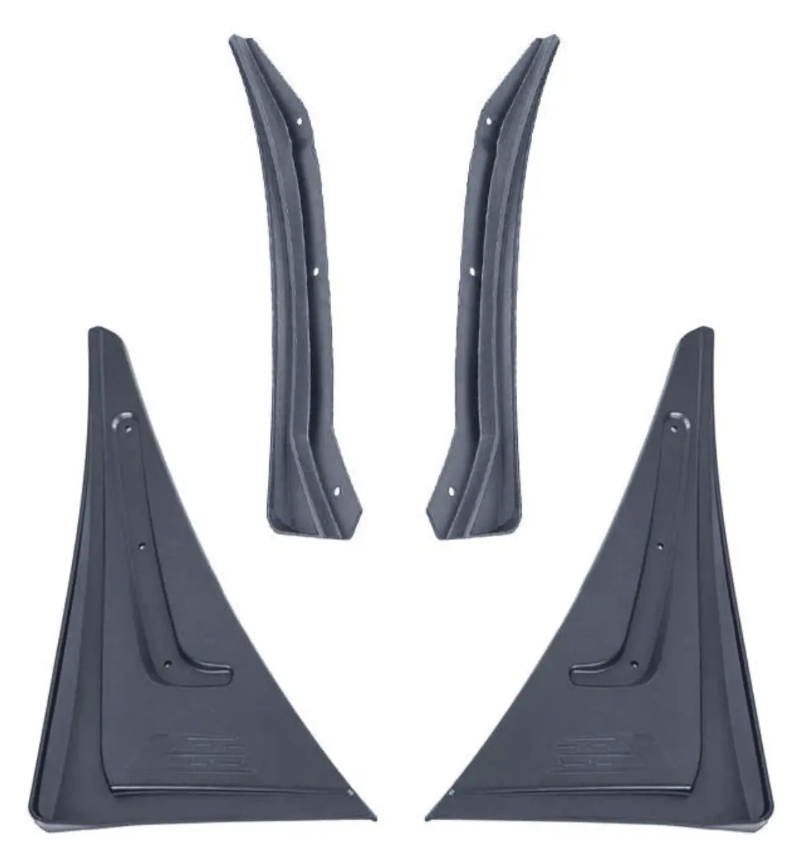 Camaro 16-24 Extended Front & Rear Splash Guards 1