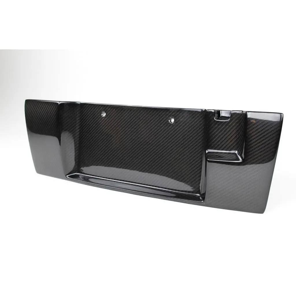Carbon Fiber Nissan Gtr R35 License Plate Backing 2012-2016 1