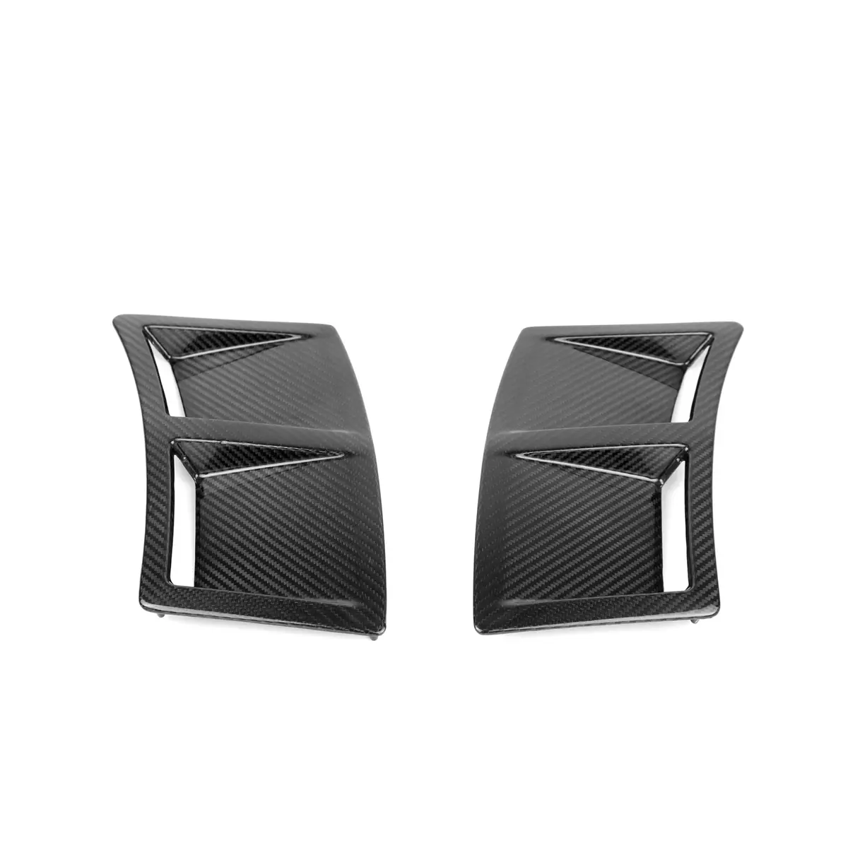 Carbon Fiber Subaru Wrx/ Sti Type Ra Rear Bumper Ducts 2015-2021 1