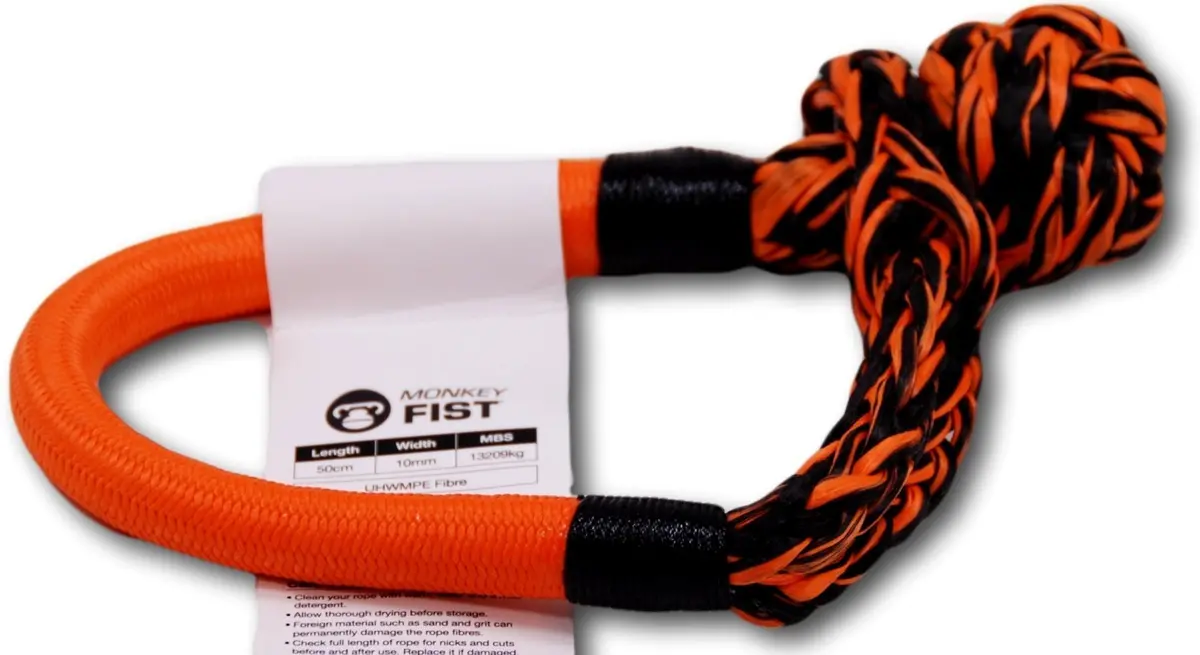 Carbon Offroad Monkey Fist 15T Synthetic Soft Shackle 1