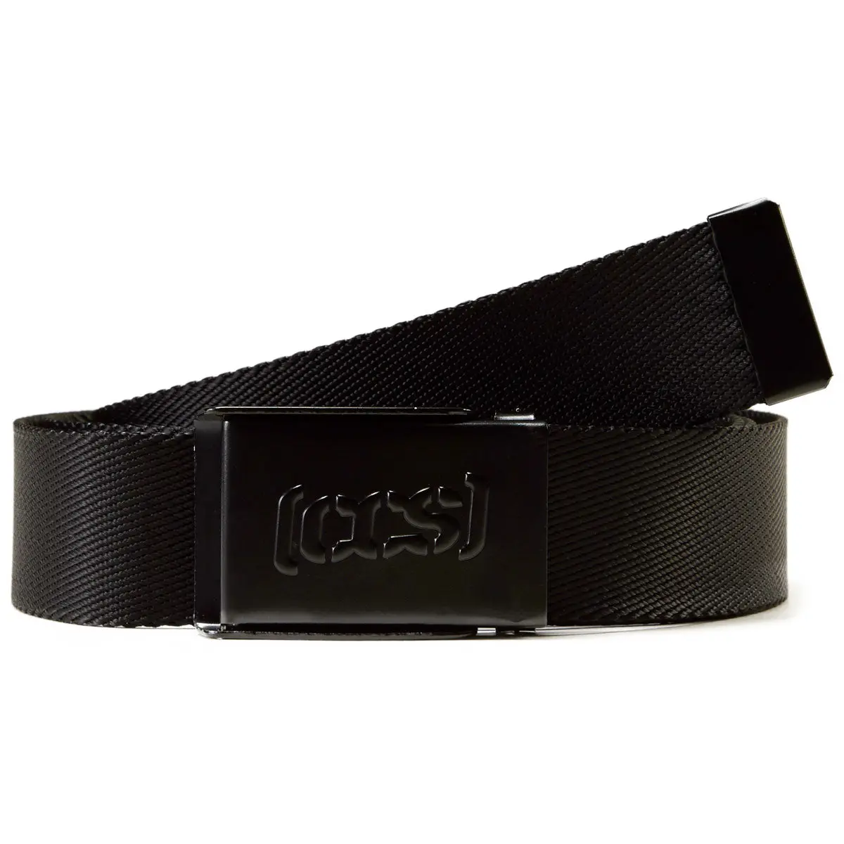 Ccs Black Logo Buckle Belt - Black 1