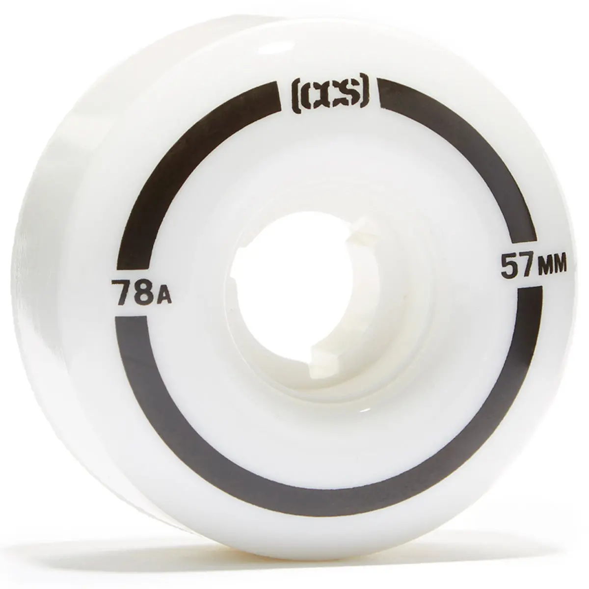 Ccs Cruiser 78A Skateboard Wheels - White - 57Mm 1