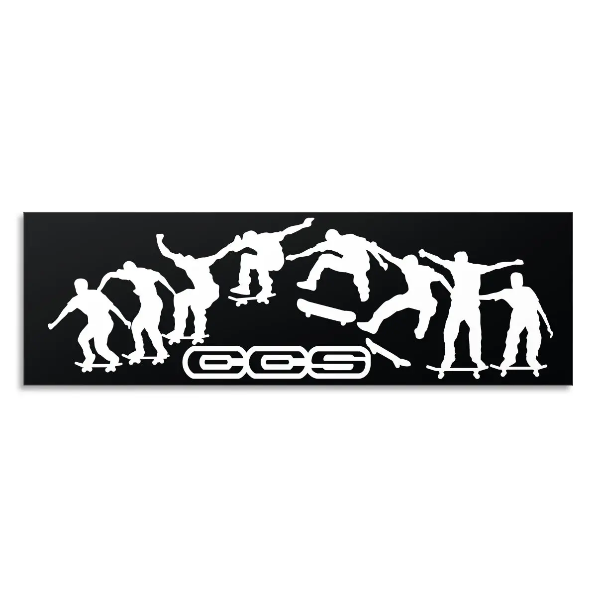 Ccs Kickflip Sticker - Black/White 1