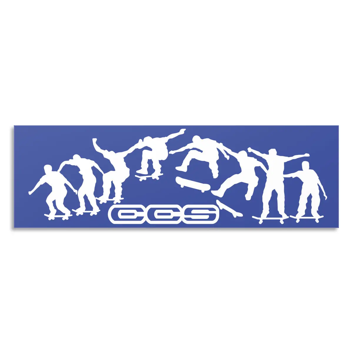 Ccs Kickflip Sticker - Blue/White 1
