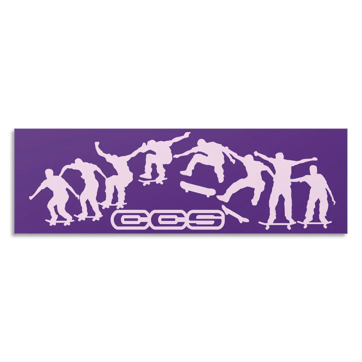 Ccs Kickflip Sticker - Purple/Lt Pink 1