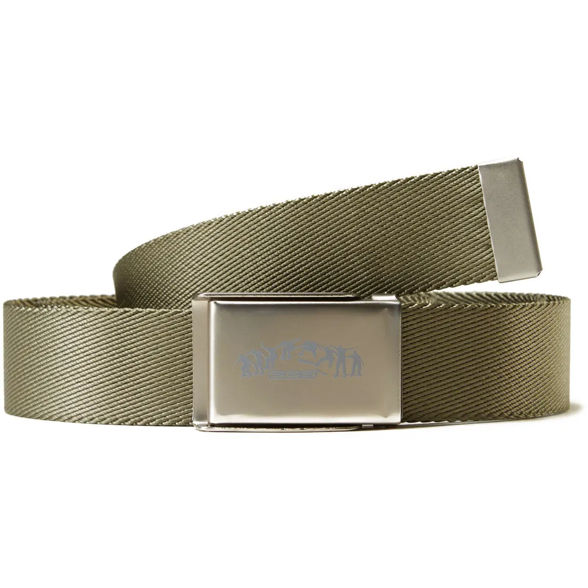 Ccs Silver Kickflip Buckle Belt - Olive 1