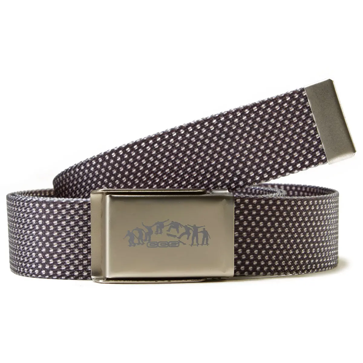 Ccs Silver Kickflip Buckle Belt - Polka Dot 1