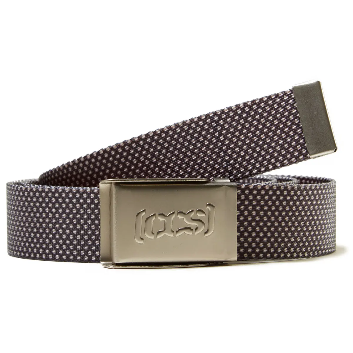 Ccs Silver Logo Buckle Belt - Polka Dot 1