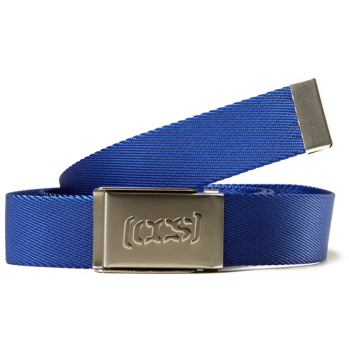 Ccs Silver Logo Buckle Belt - Royal Blue 1