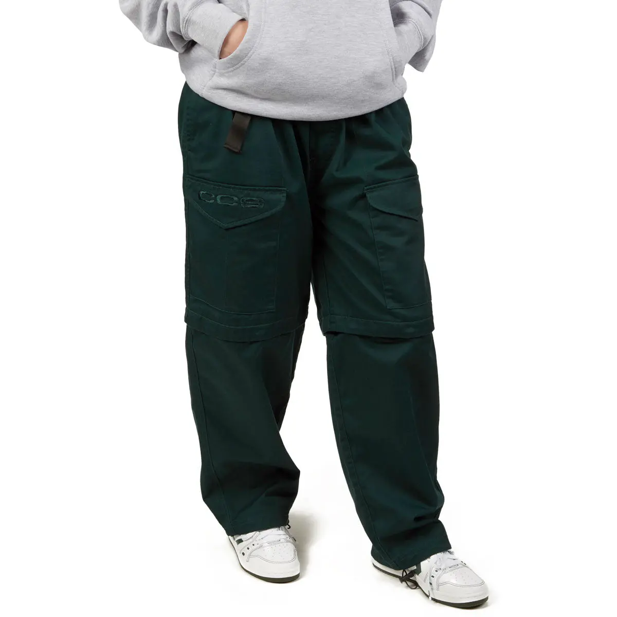 Ccs Snap On Cargo Pants - Green 1