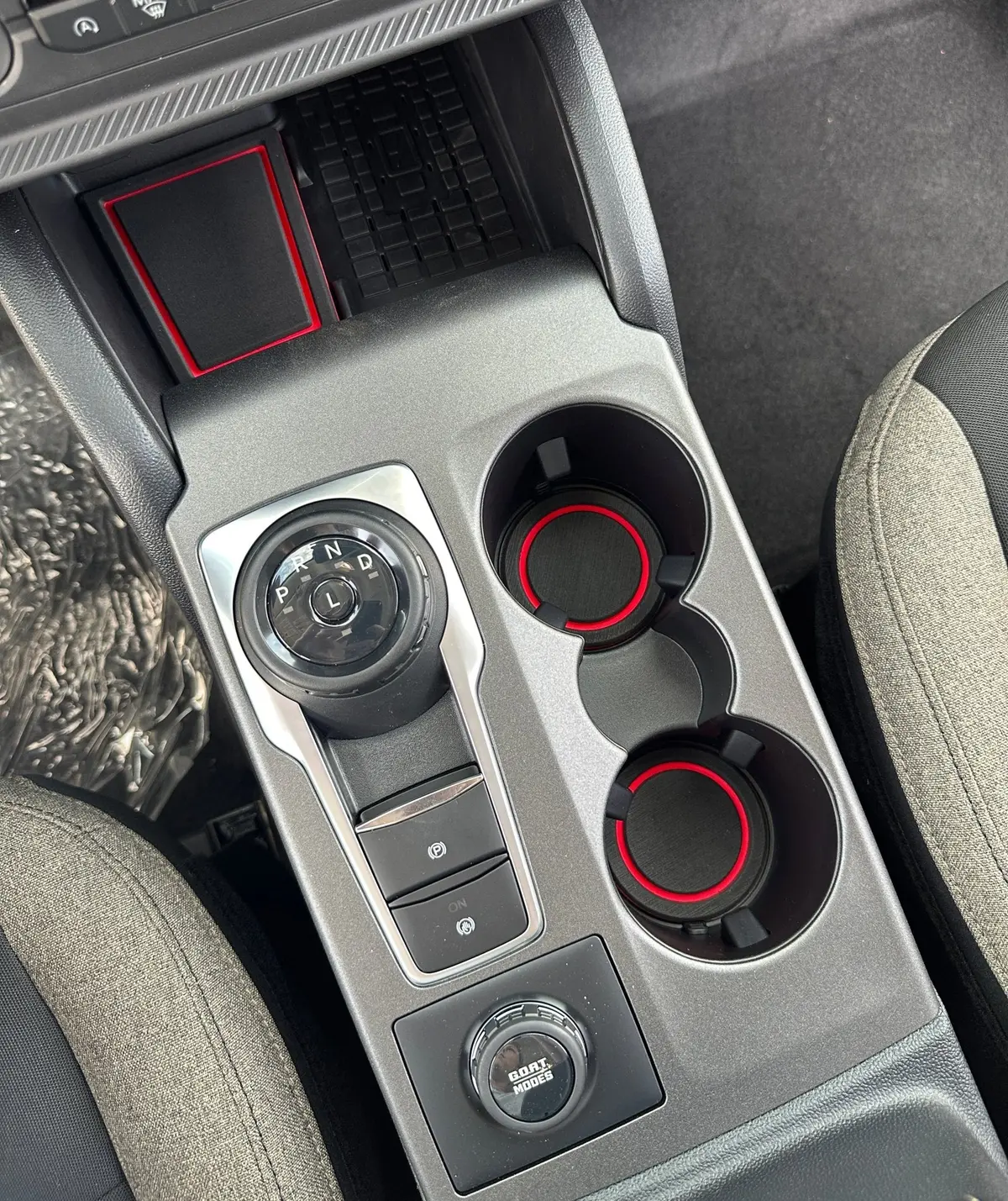 Center Console Foam Inserts Fits 2025-2026 Ford Bronco Sport 2