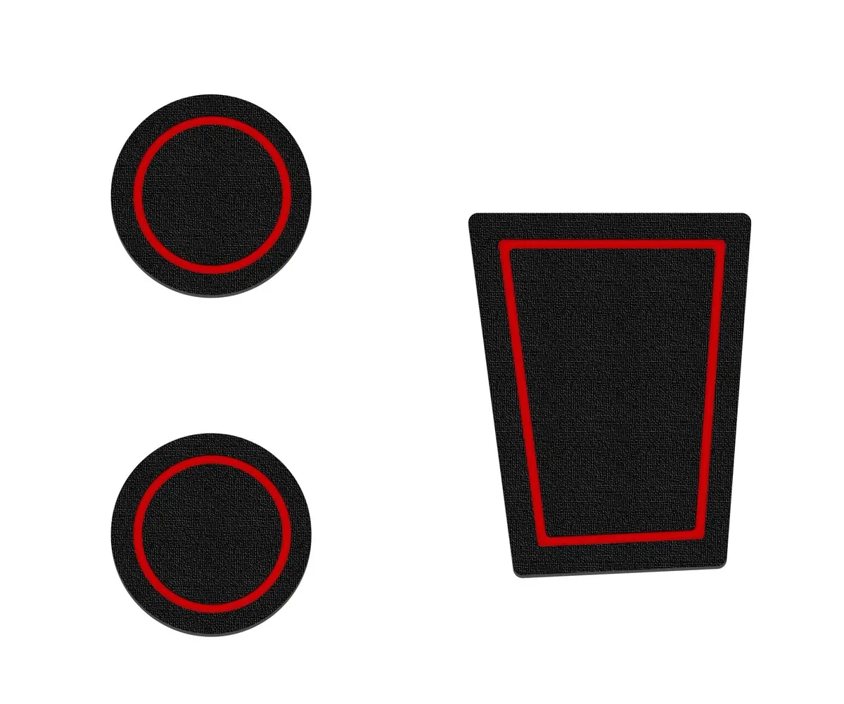 Center Console Foam Inserts Fits 2025-2026 Ford Bronco Sport 3