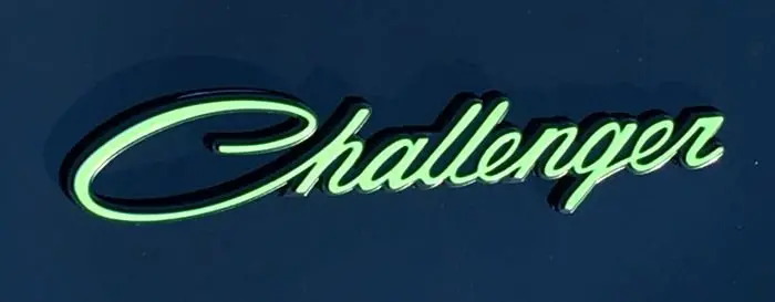 Challenger Script Emblem Overlay Decals 5
