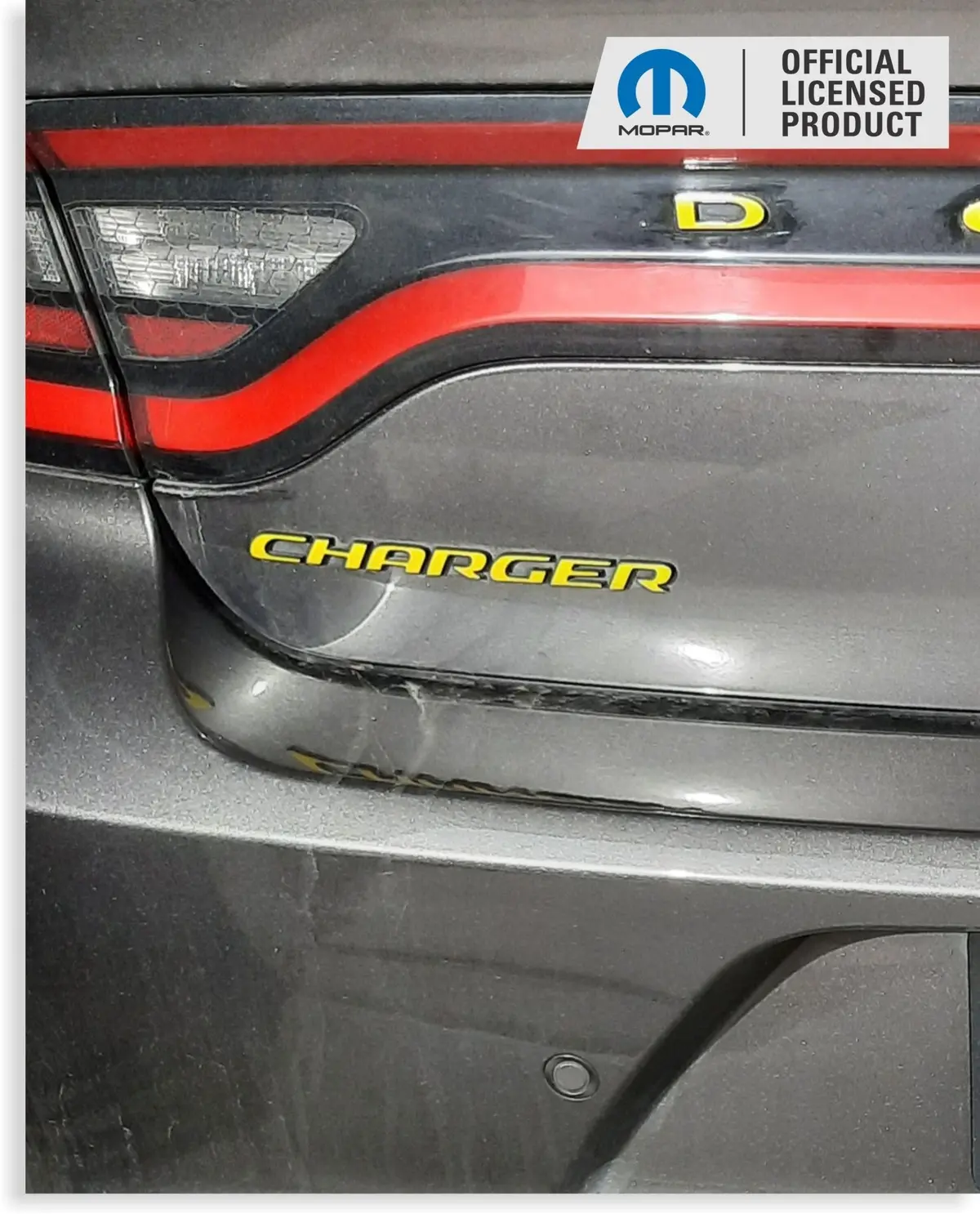 Charger Trunk Emblem Overlay Decal - 2015-2023 Charger 1