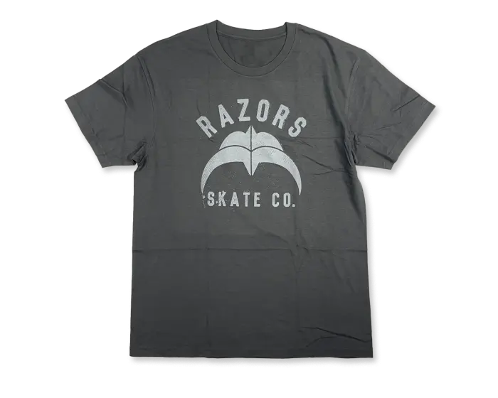 Razors Skate Company Tee (Coal Grey) 1