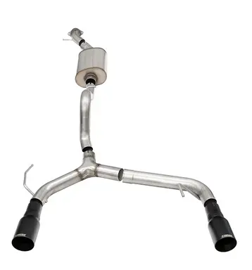 Corsa Sport Cat-Back Exhaust, Polished Tips, 2-Door 2021-2023 Bronco 2.3L 1