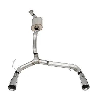 Corsa Sport Cat-Back Exhaust, Polished Tips, 2-Door 2021-2023 Bronco 2.3L 1