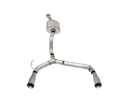 Corsa Sport Cat-Back Exhaust, Polished Tips, 2-Door 2021-2023 Bronco 2.7L 1
