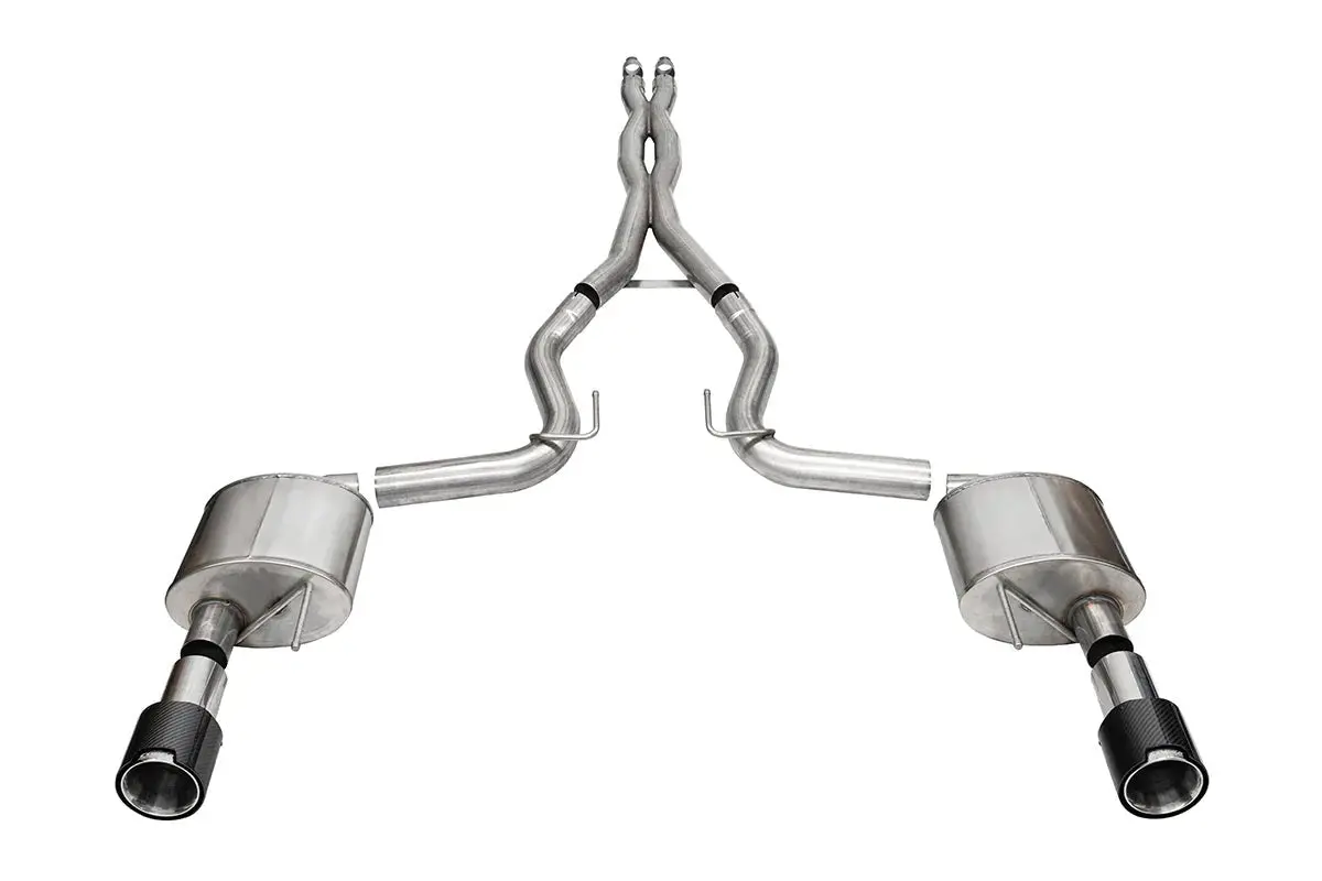 Corsa Xtreme 3" Polished Catback 2024 5.0 Mustang Gt Coupe 3