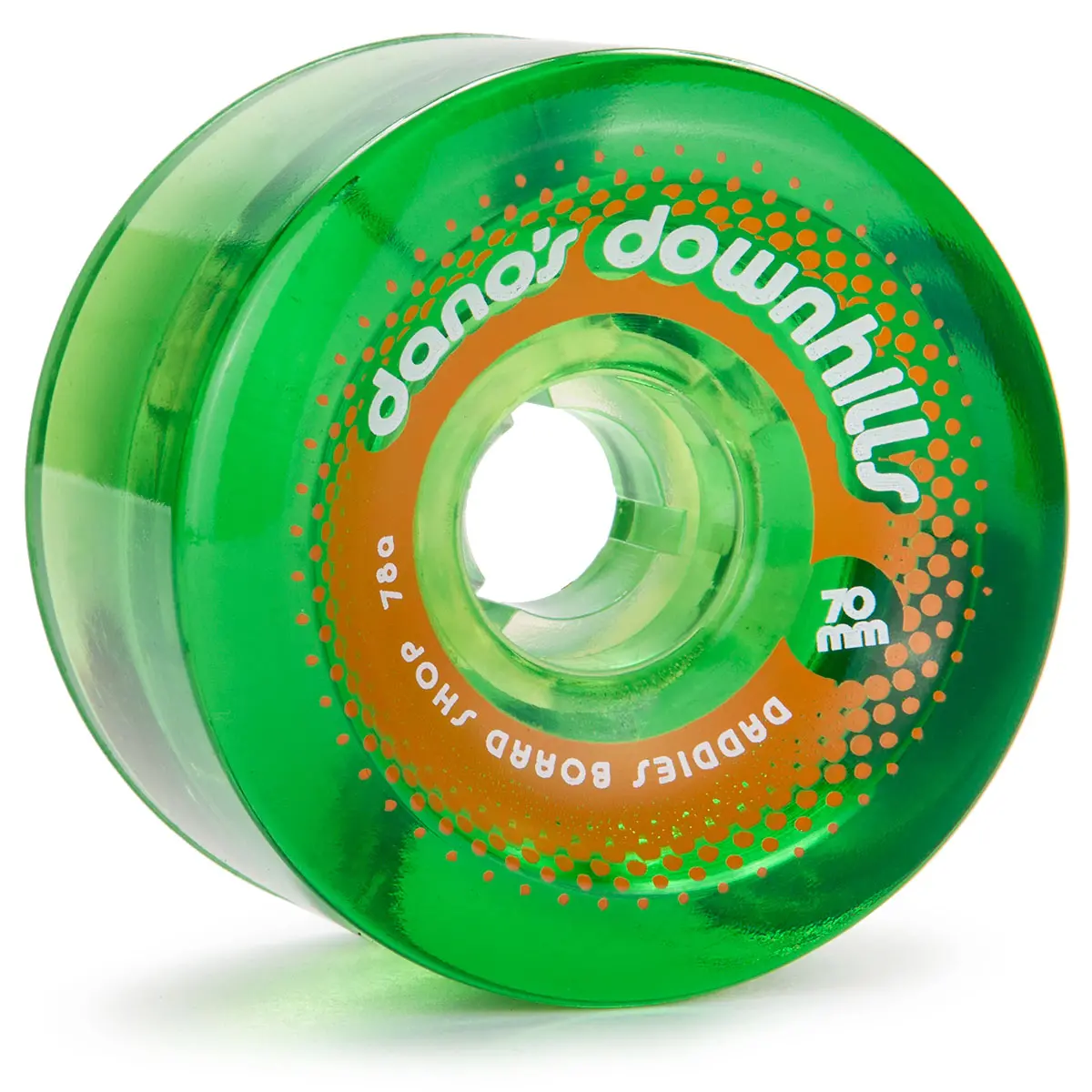 Dano's Downhills Longboard Wheels 70Mm - 78A Green 1
