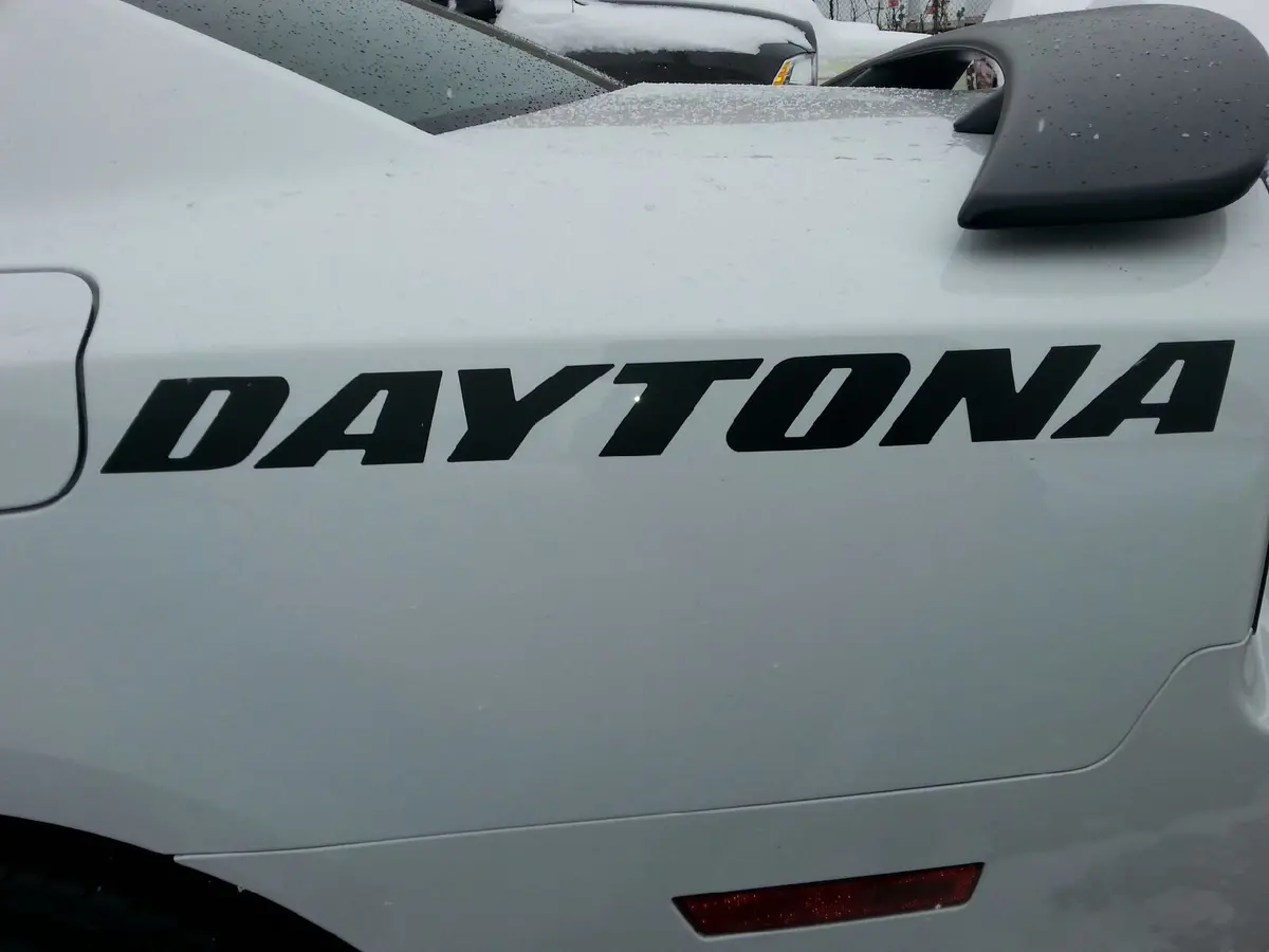 "Daytona" Decals For The Dodge Charger (X2) 1
