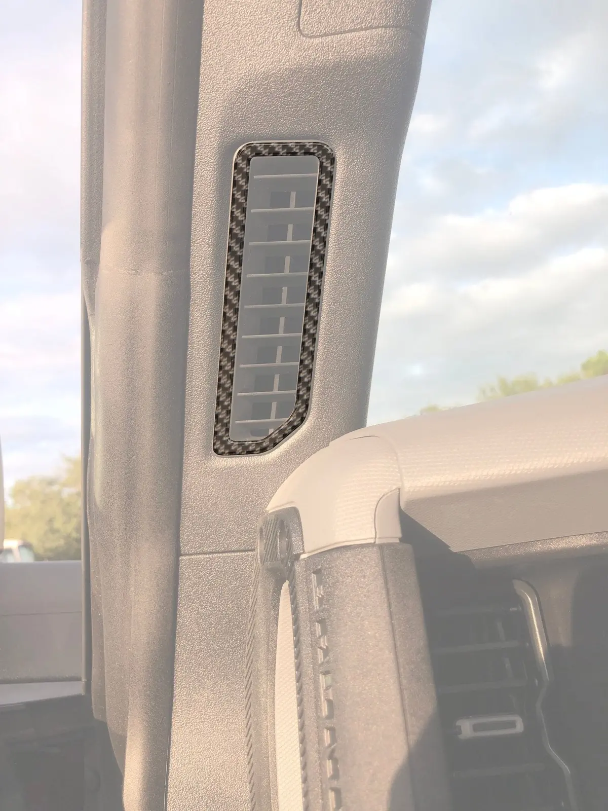 Defrost Vent Accent Trim Fits 2021-2026 Ford Bronco 1